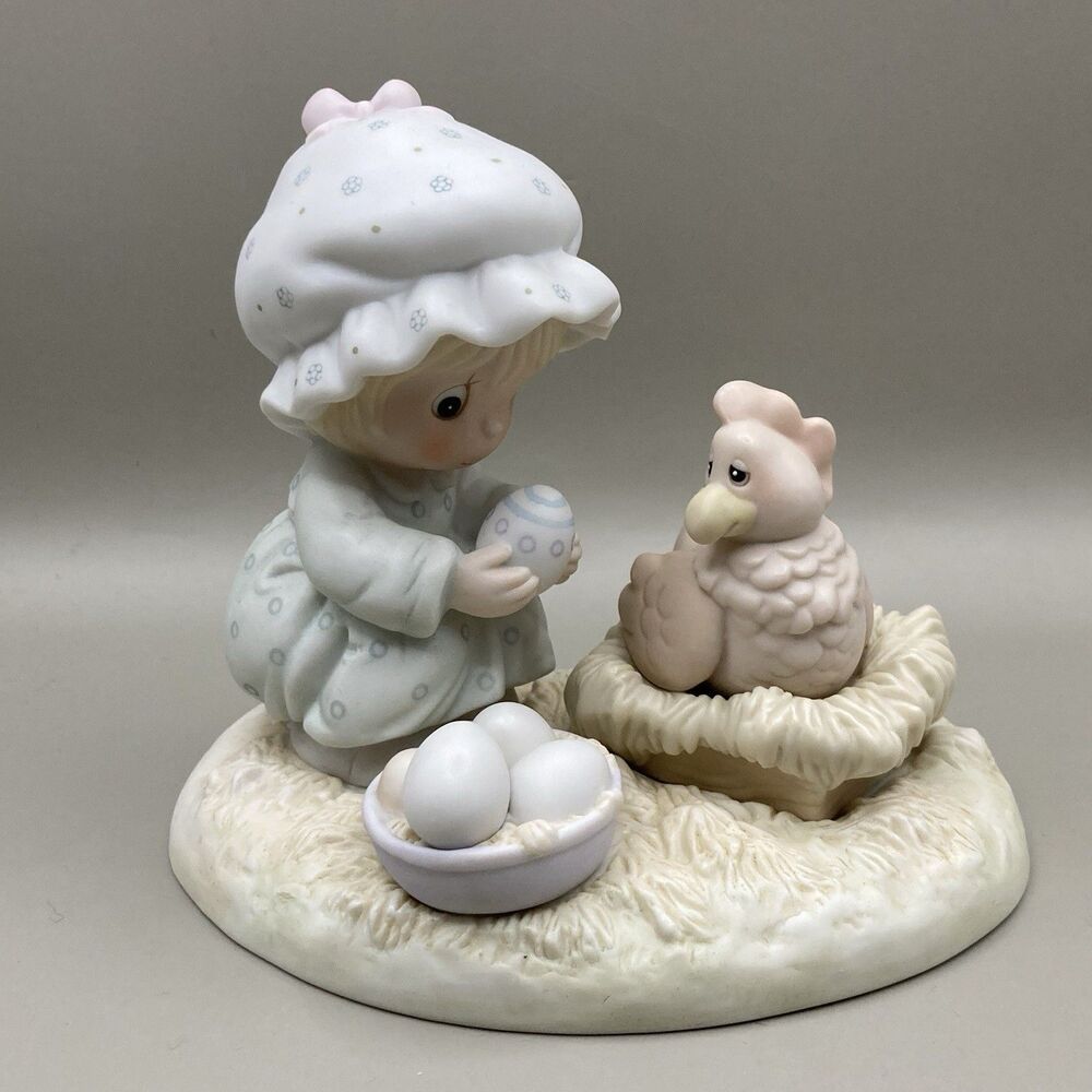 Enesco Precious Moments Figure 520667 Eggspecially For You 1988''